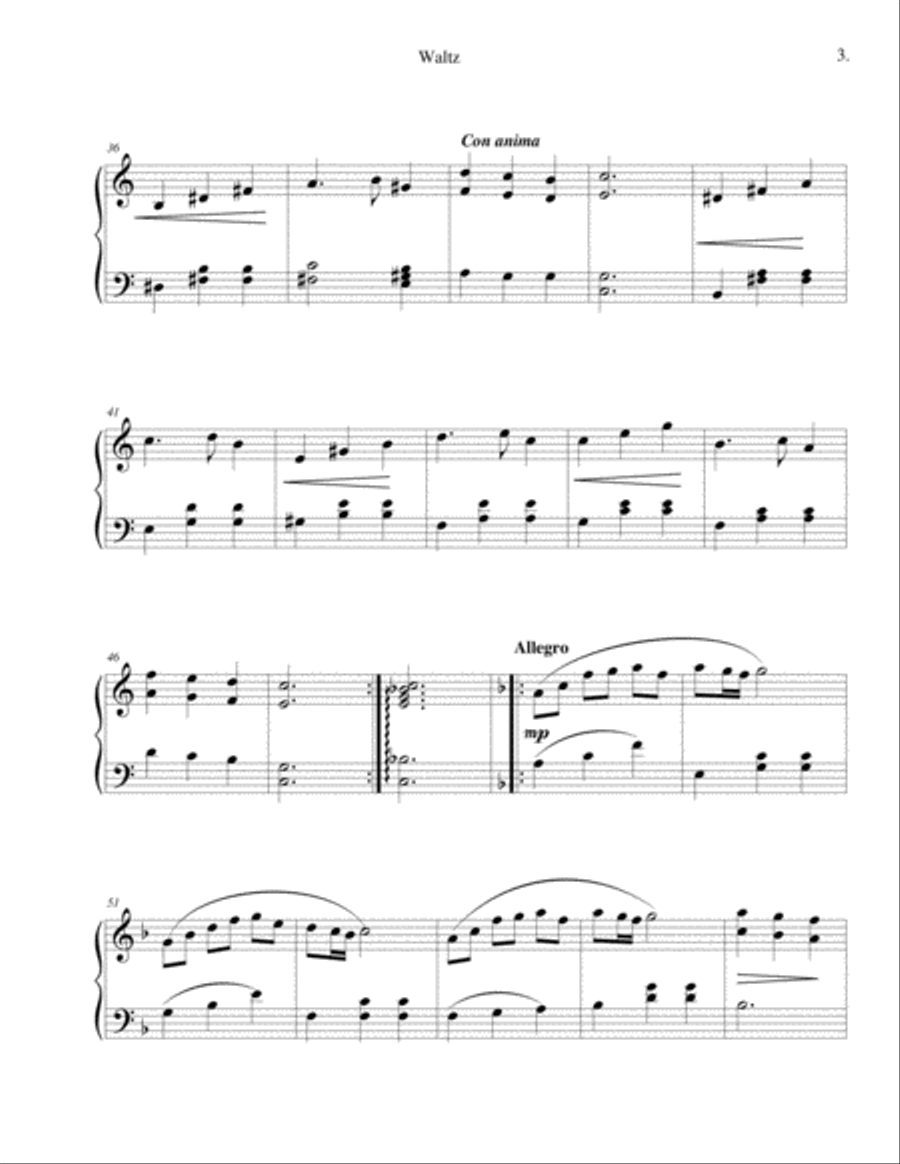 The Waltz Small Ensemble scores gallery preview page 3
