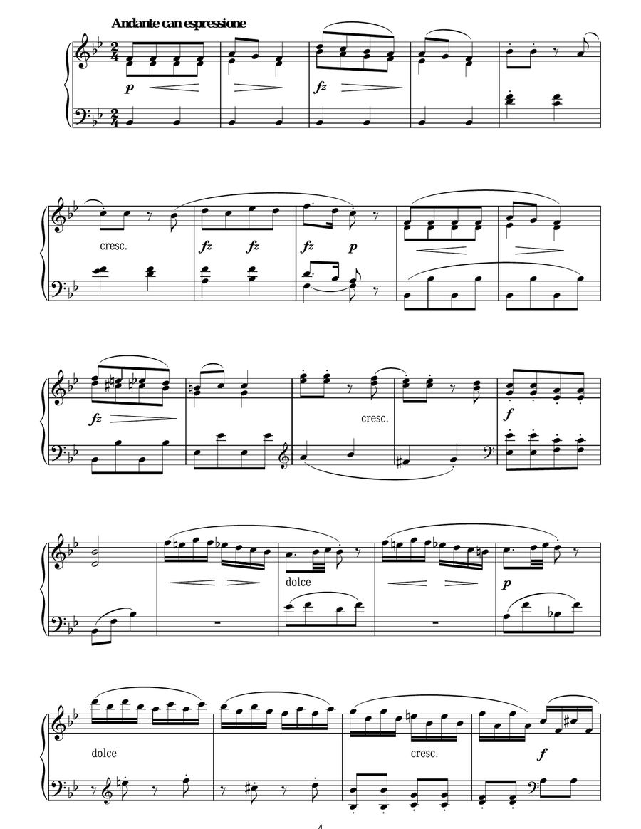 Sonatina Op. 36, No. 4 Sonatina Op. 36, No. 4 Piano Solo scores gallery preview page 4