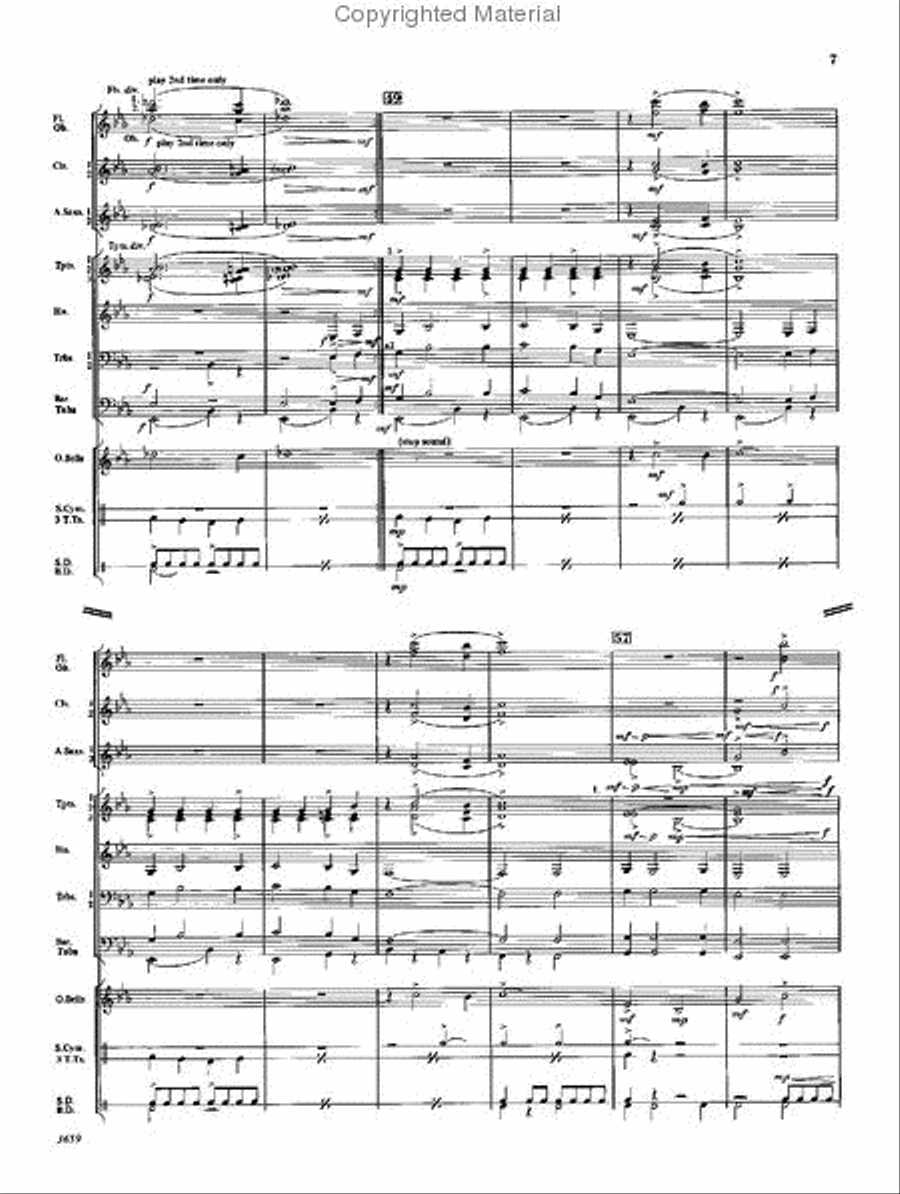 The Country Express Concert Band scores gallery preview page 6