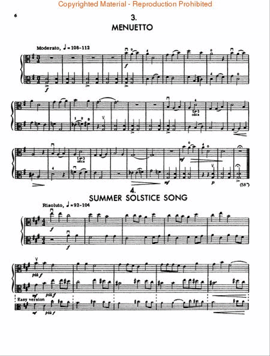 44 Duets String Duet scores gallery preview page 3