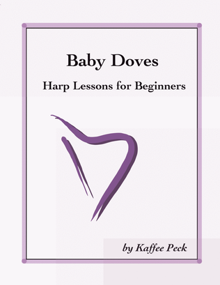 Book cover for Baby Doves- Harp Lessons for Beginners