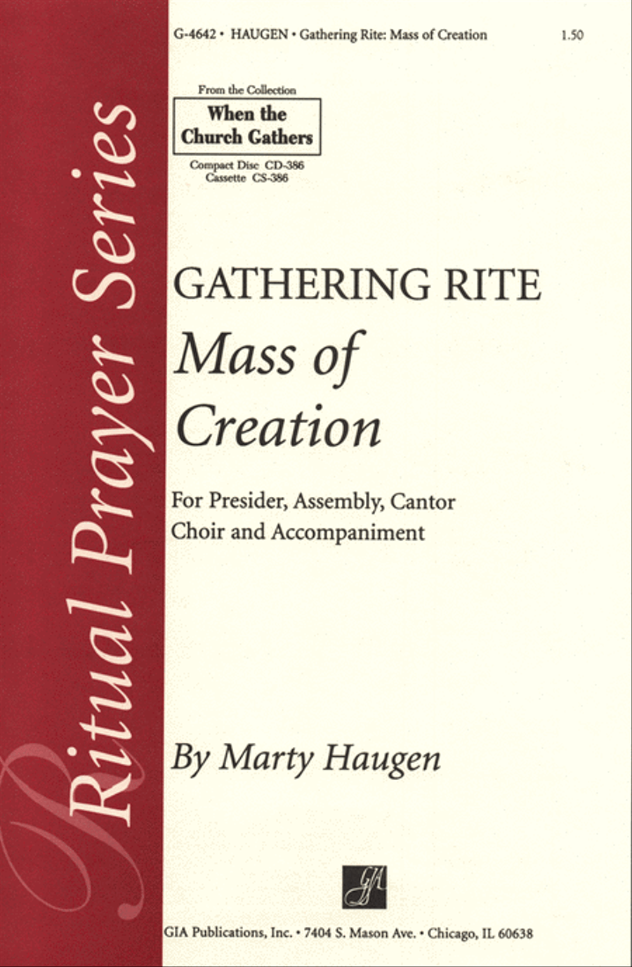 Mass of Creation: Gathering Rite - Instrument edition C Instrument scores gallery preview page 1