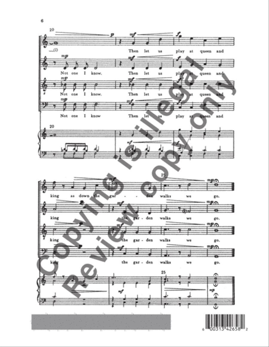 Henry Was a Worthy King 4-Part scores gallery preview page 9