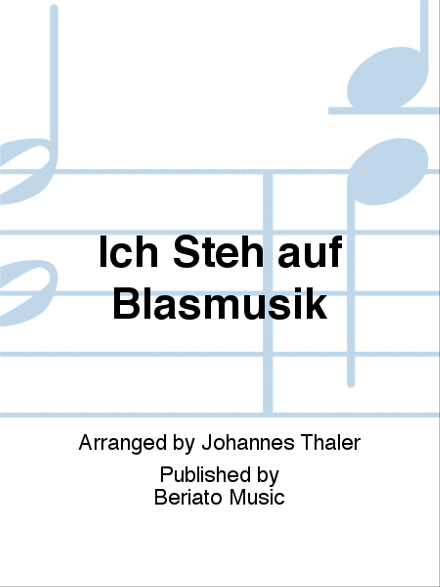 Ich Steh auf Blasmusik Concert Band scores gallery preview page 1