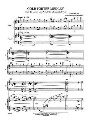 Book cover for Cole Porter Medley - Piano Duo (2 Pianos, 4 Hands)
