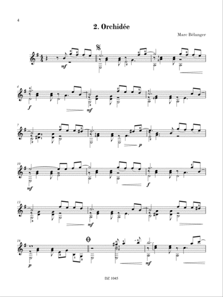 La guitare dans tous ses états, vol. 5 Classical Guitar scores gallery preview page 4