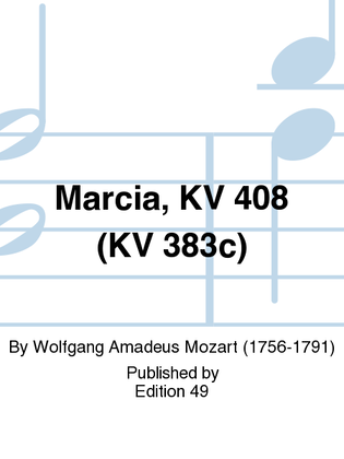 Marcia, KV 408 (KV 383c)