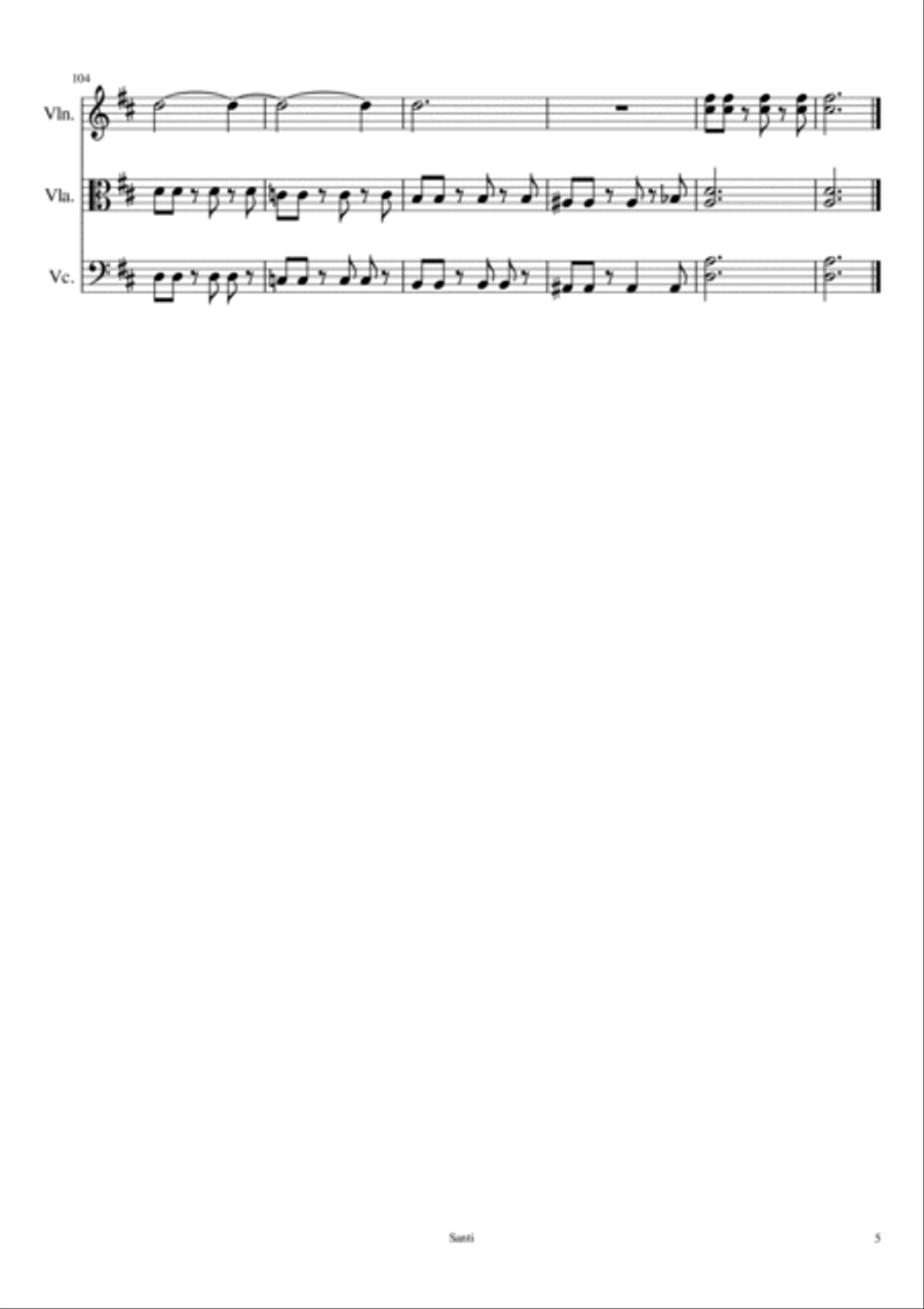 Alma Llanera Alma Llanera String Trio scores gallery preview page 5