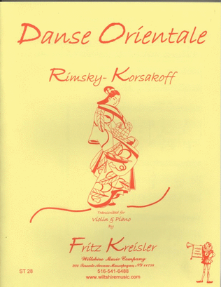 Book cover for Danse Orientale
