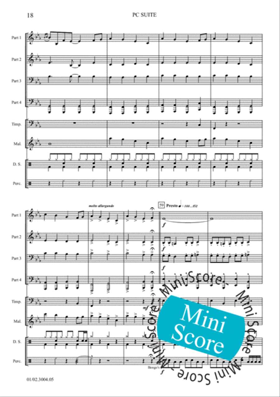 PC Suite Brass Band scores gallery preview page 22
