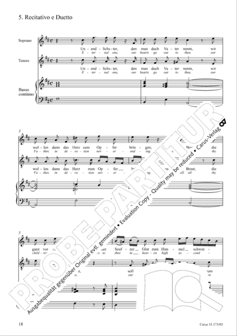 Exalted flesh and blood (Erhohtes Fleisch und Blut) 4-Part scores gallery preview page 19