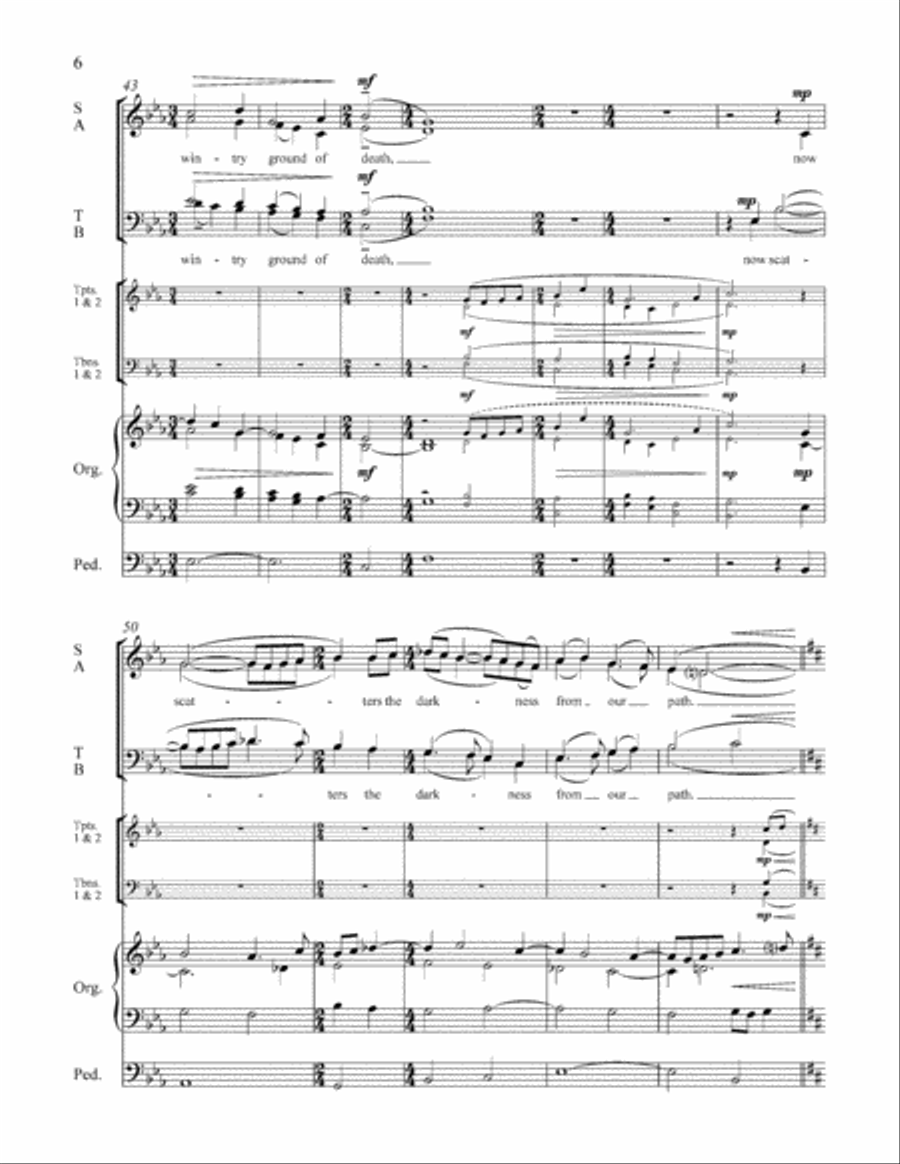 Rejoice all spirits! 4-Part scores gallery preview page 16