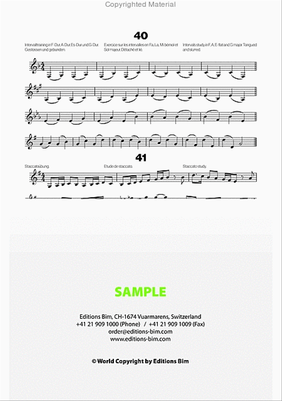 76 Progressive Klangetüden für Horn Horn scores gallery preview page 10