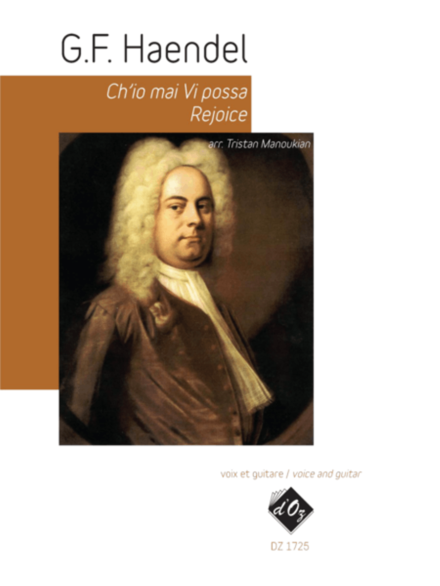Ch’io mai Vi possa / Rejoice Classical Guitar scores gallery preview page 1