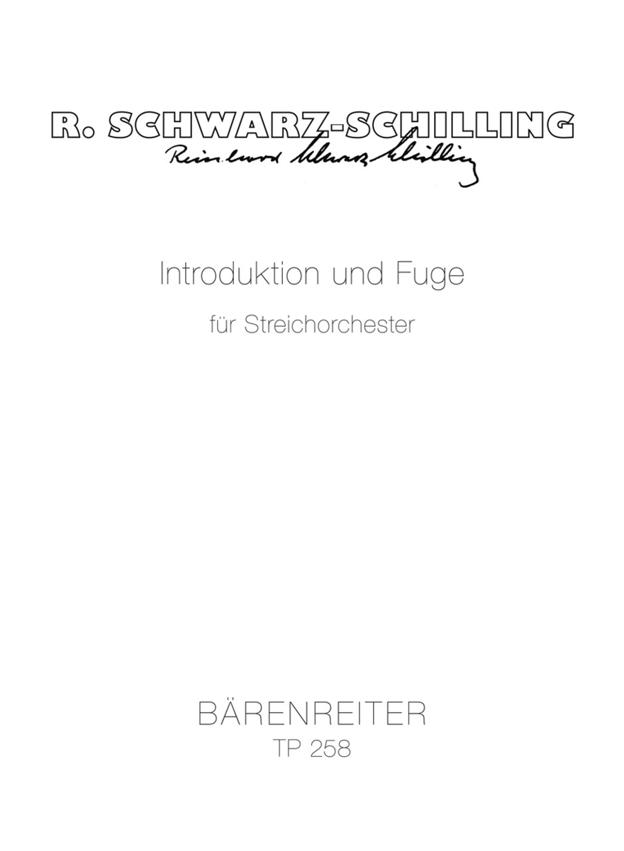 Introduktion und Fuge für Streichorchester (1948)
