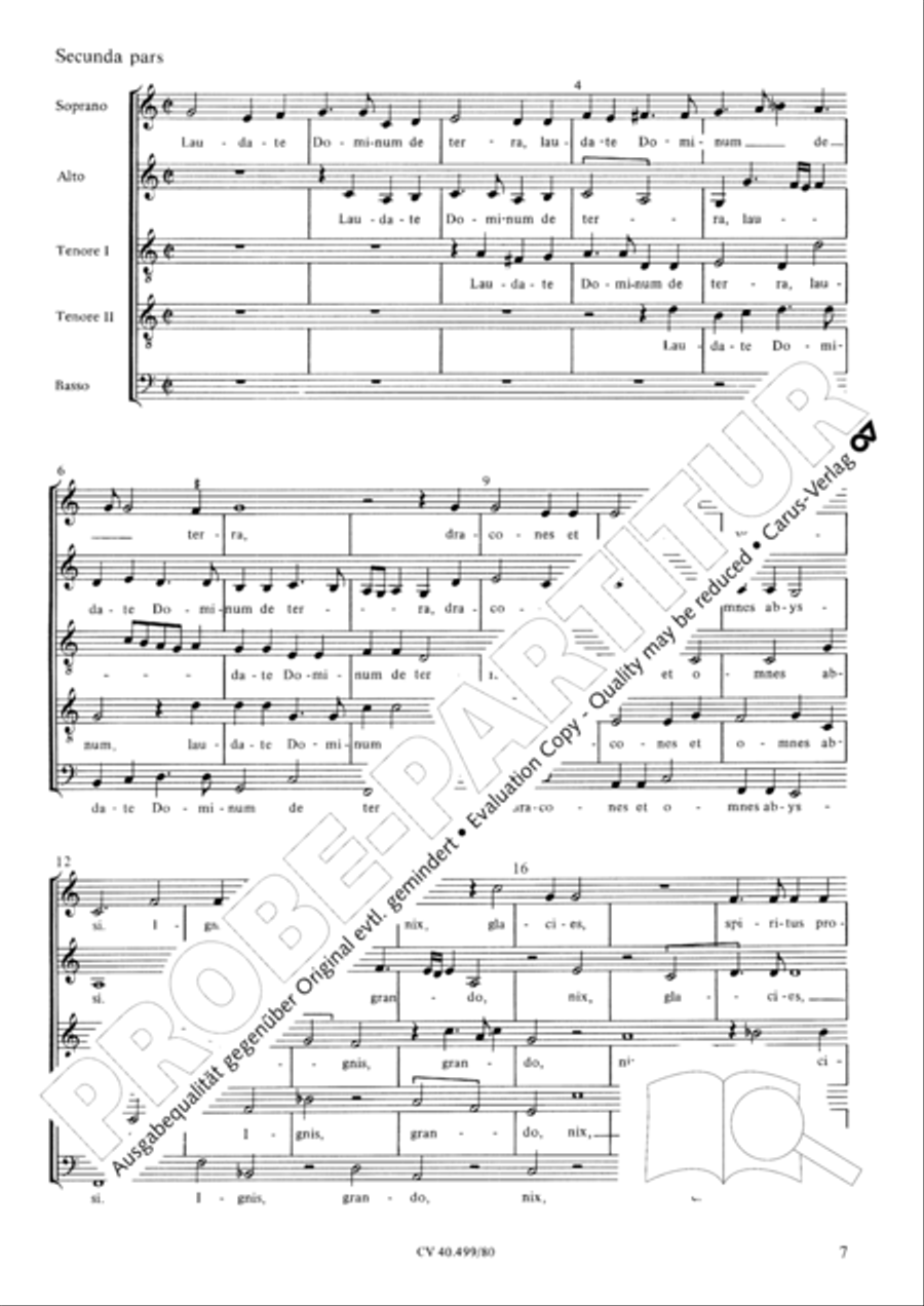 Psalm 148 and 150 Psalm 148 and 150 SATTB scores gallery preview page 8