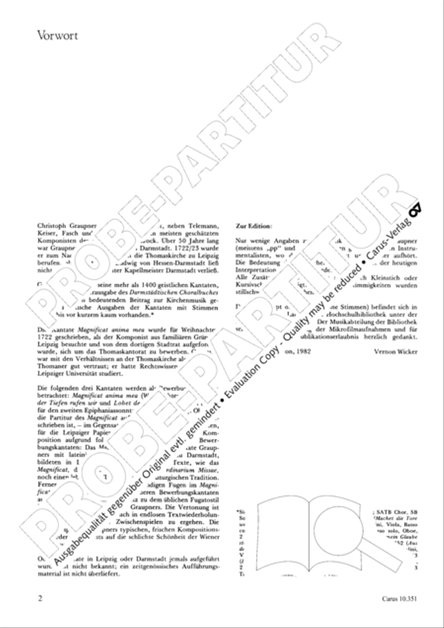 Magnificat Magnificat 4-Part scores gallery preview page 3