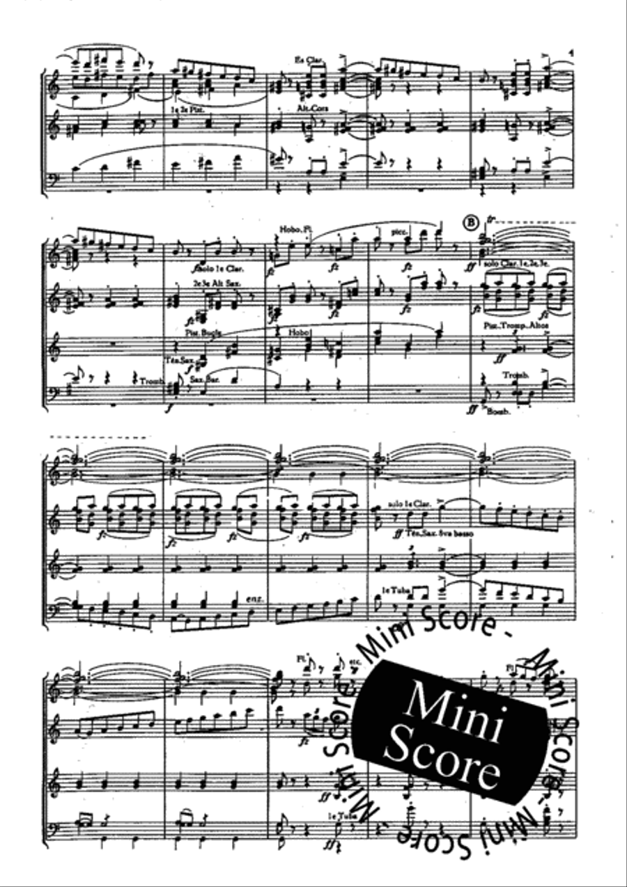 Fete Polonaise Concert Band scores gallery preview page 7