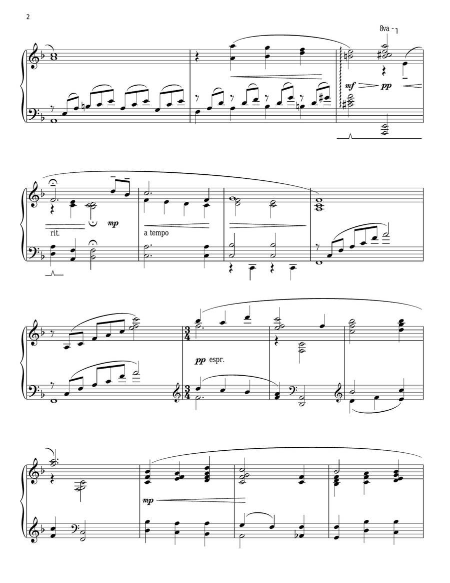 The Lord's Prayer (arr. Phillip Keveren) Piano Solo scores gallery preview page 2