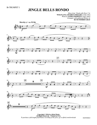 Jingle Bells Rondo: Bb Trumpet 1