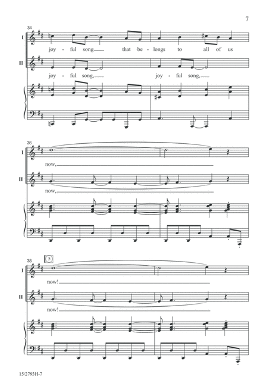 All of Us 2-Part scores gallery preview page 8