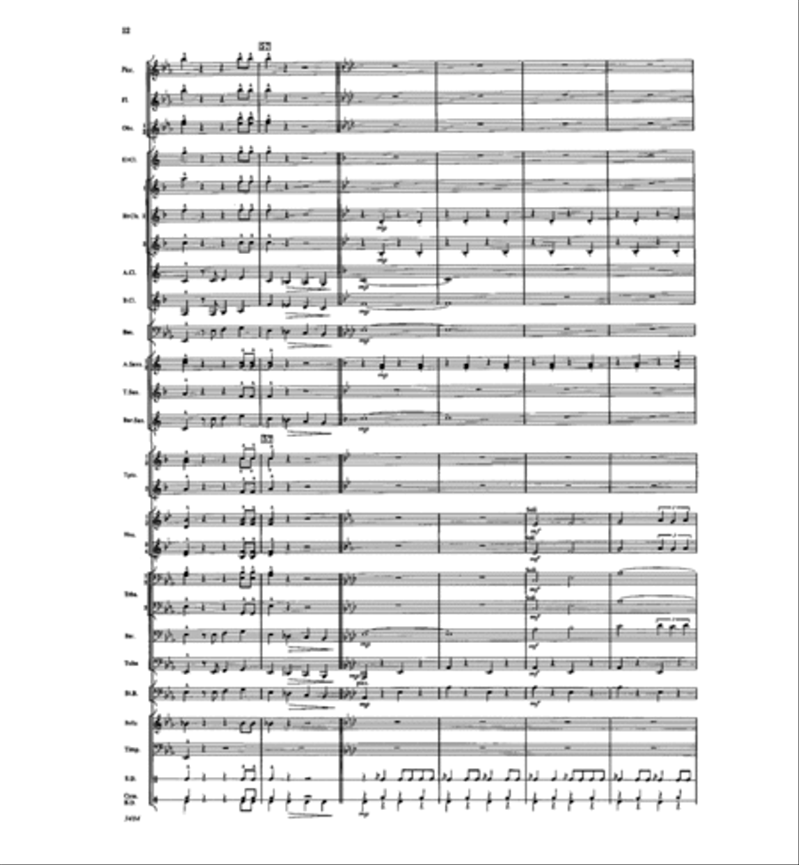 The Americans The Americans Concert Band scores gallery preview page 11