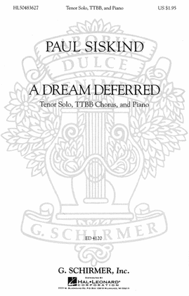 Book cover for A Dream Deferred