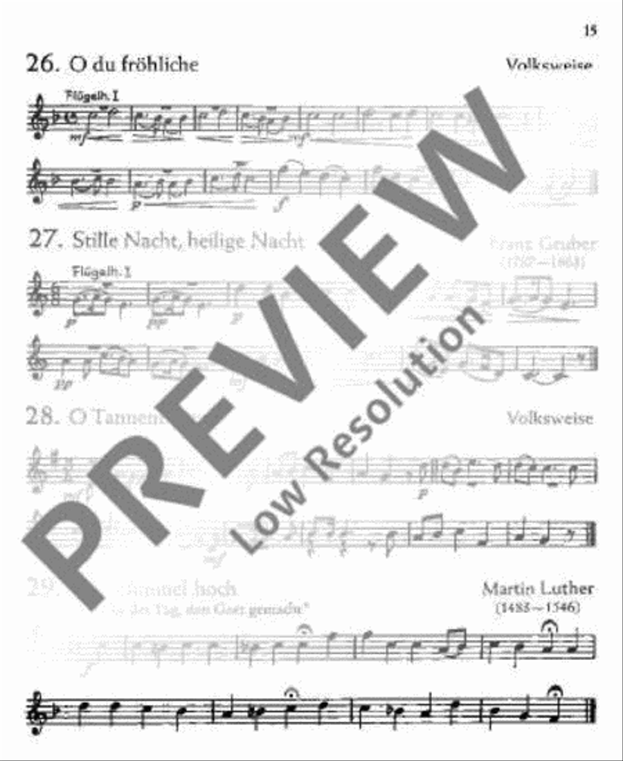 Für Feiern und Feste Für Feiern und Feste Trumpet scores gallery preview page 16