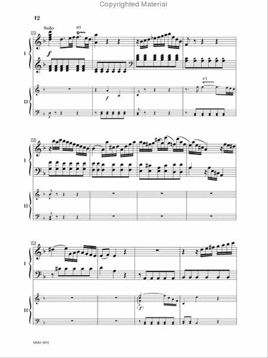 C.P.E. Bach - Concerto in D minor, Wq23, H427 Piano Solo scores gallery preview page 2
