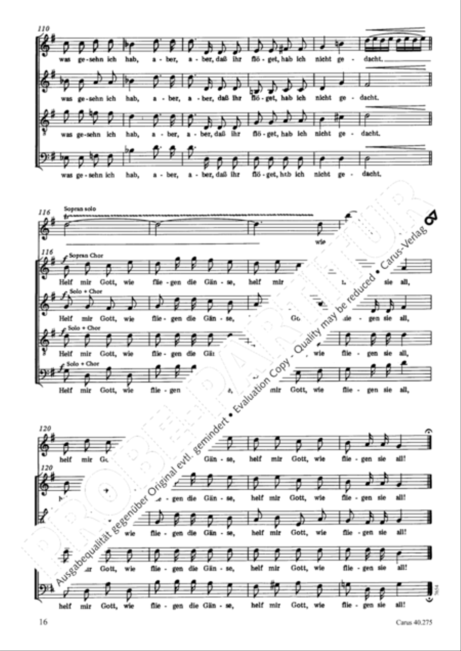 Romanzen und Balladen III op. 145 Choir scores gallery preview page 17