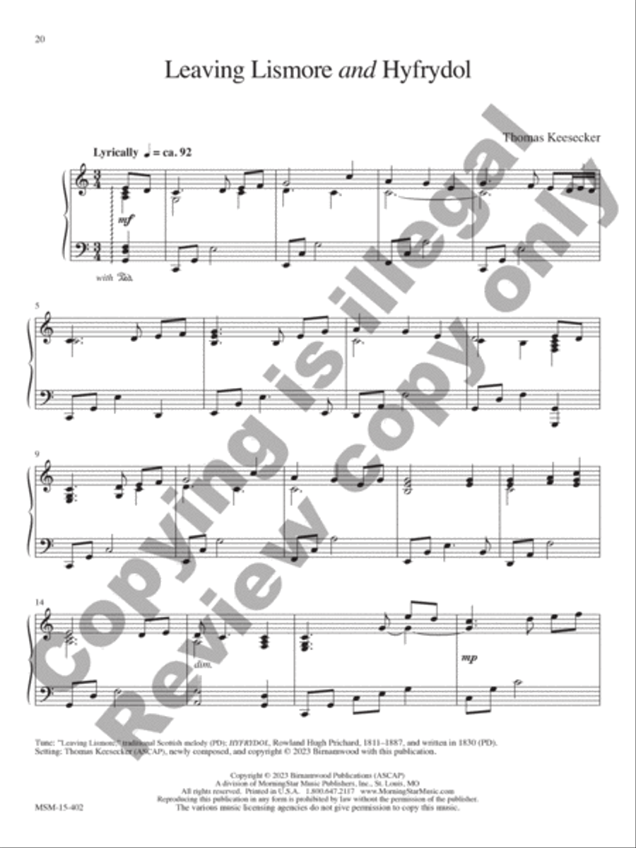 Hymn to Joy: 10 Hymn Settings for Piano