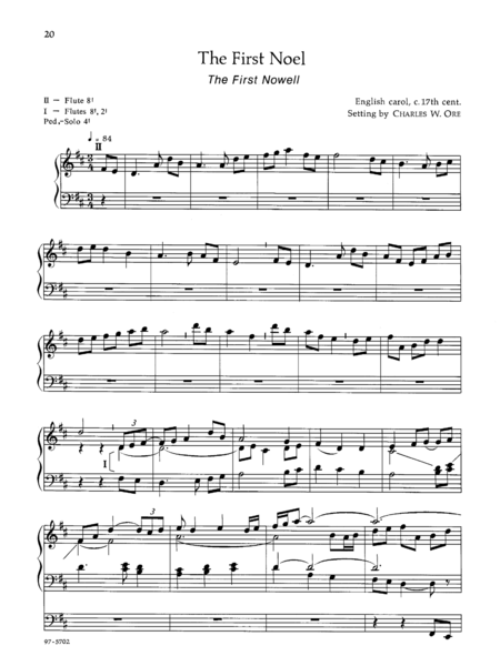 Eleven Compositions for Organ, Set III
