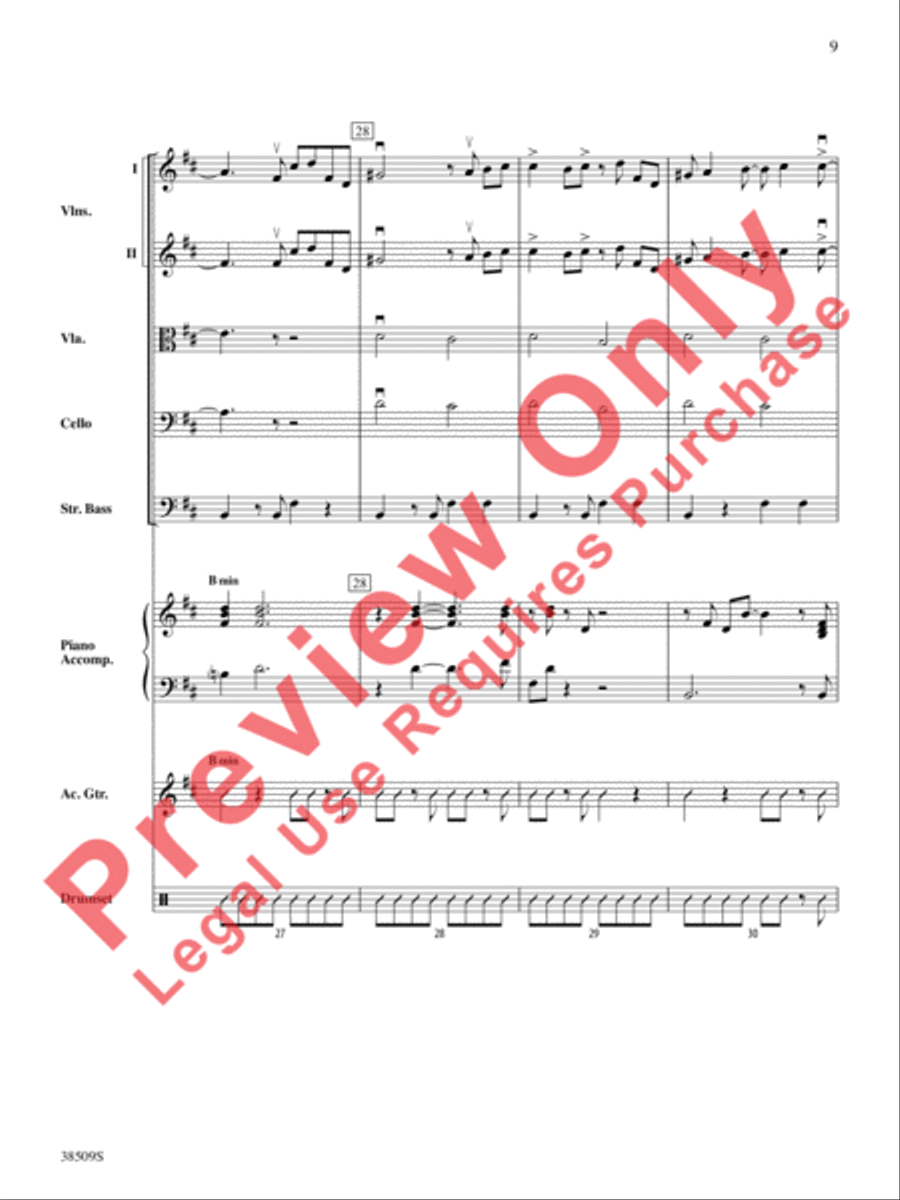 Recorda Me String Orchestra scores gallery preview page 10