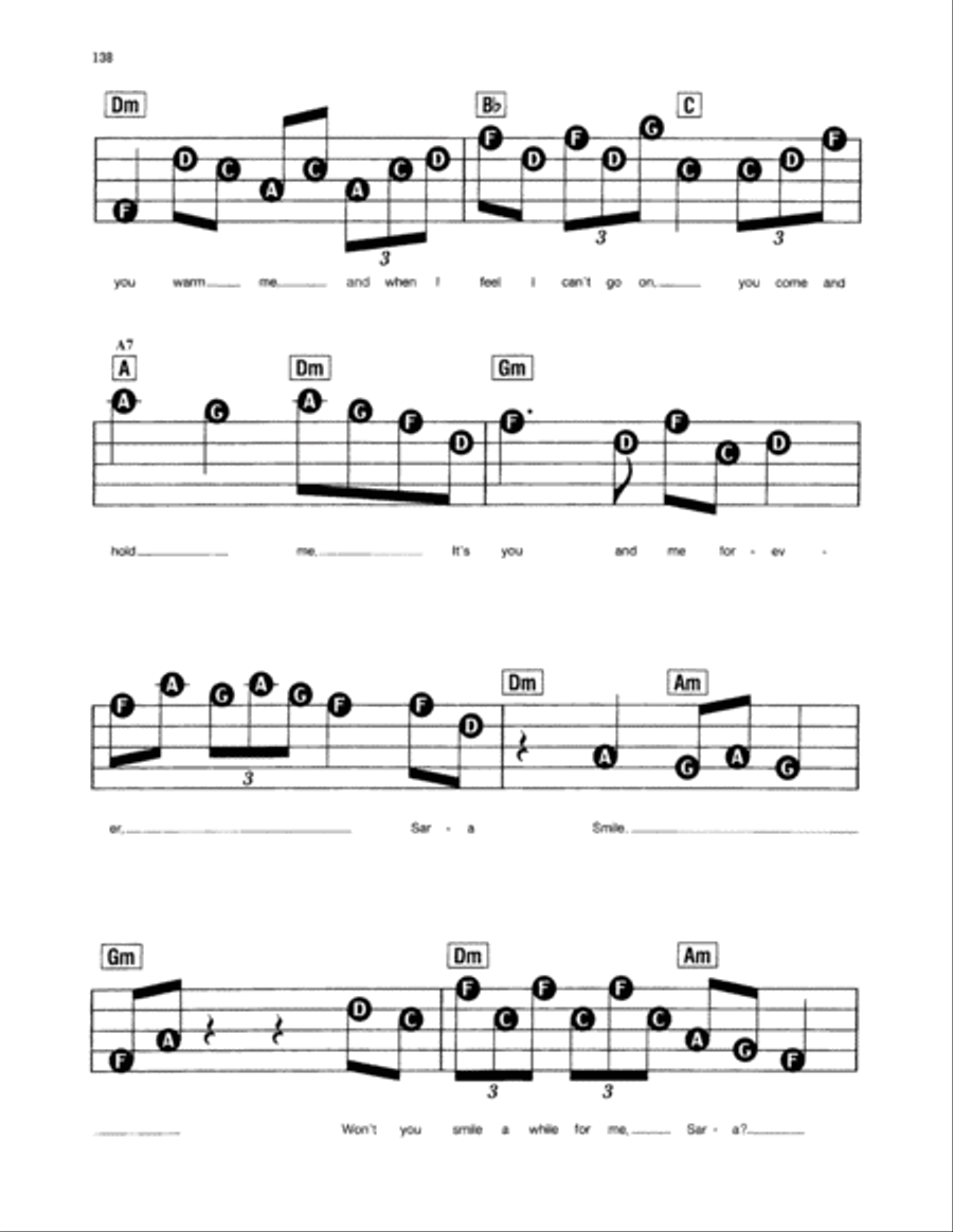 Sara Smile Electronic Keyboard scores gallery preview page 2