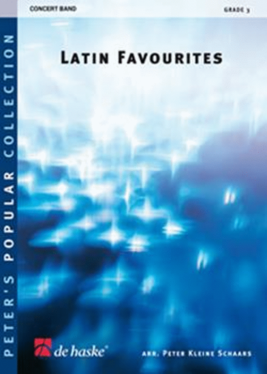 Latin Favourites Concert Band scores gallery preview page 1