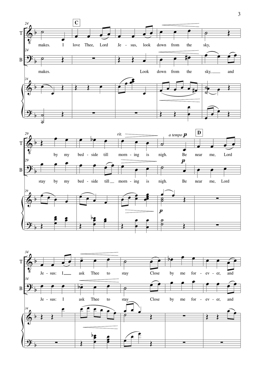 Away in a Manger TB scores gallery preview page 4
