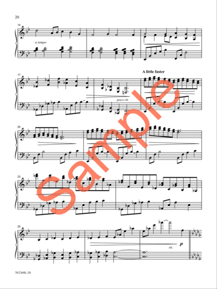 Glad Tidings of Great Joy Piano Solo scores gallery preview page 18