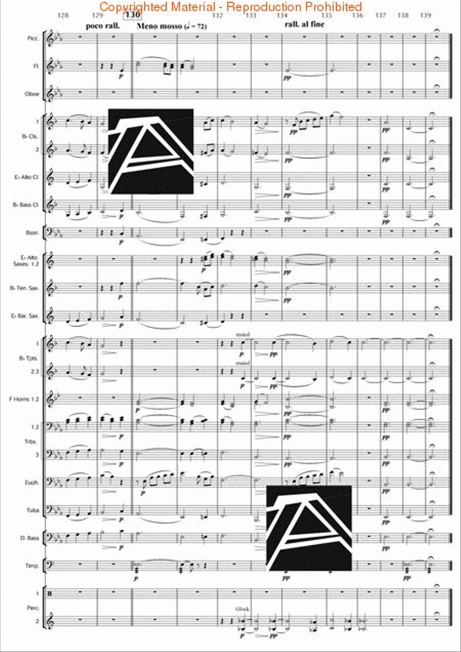 Surround Sound Concert Band scores gallery preview page 15
