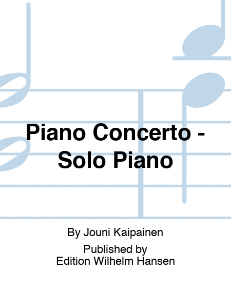 Piano Concerto - Solo Piano