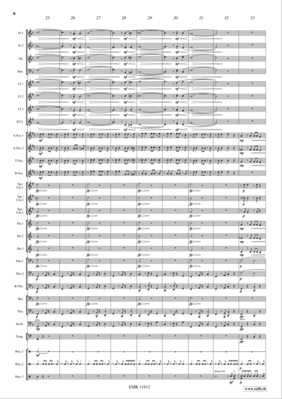 La Dolce Vita Concert Band scores gallery preview page 7
