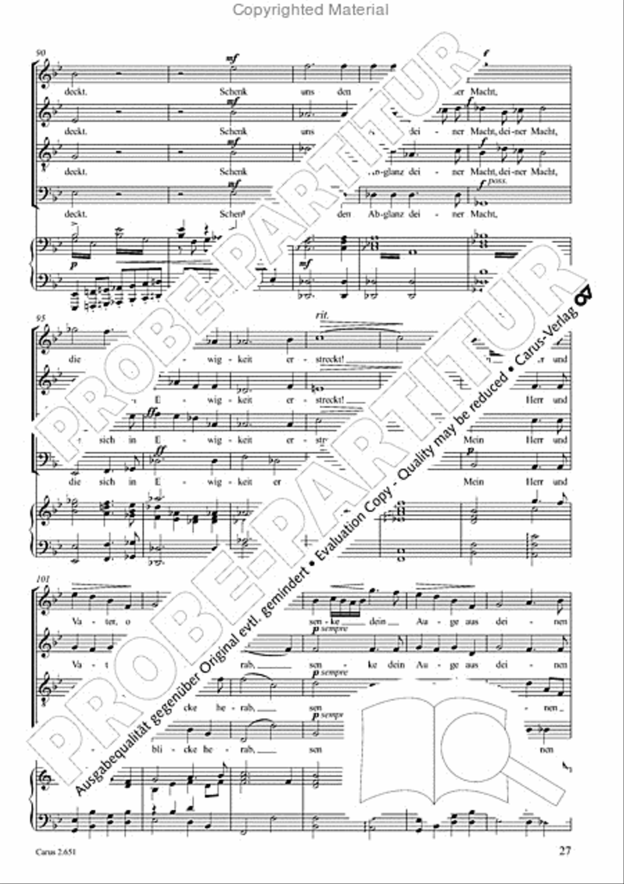 Choral collection Great Opera Choruses - Richard Wagner (choir & piano) Choir scores gallery preview page 28