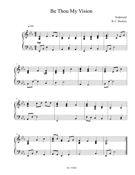 Be Thou My Vision (Solo Piano) image number null