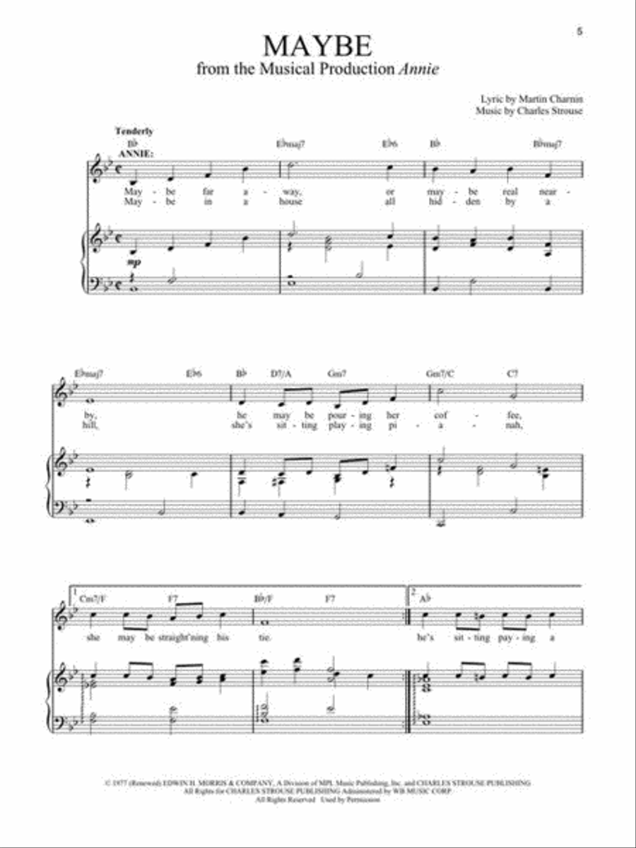 Kids' Broadway Songbook – Revised Edition Piano, Vocal, Guitar scores gallery preview page 5