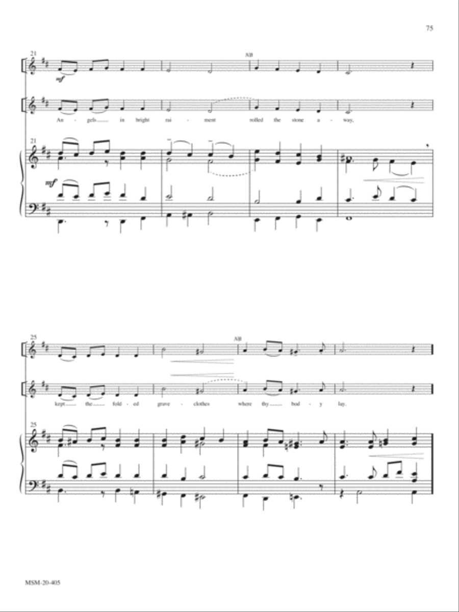 Thine is the Glory Thine is the Glory Choir scores gallery preview page 3