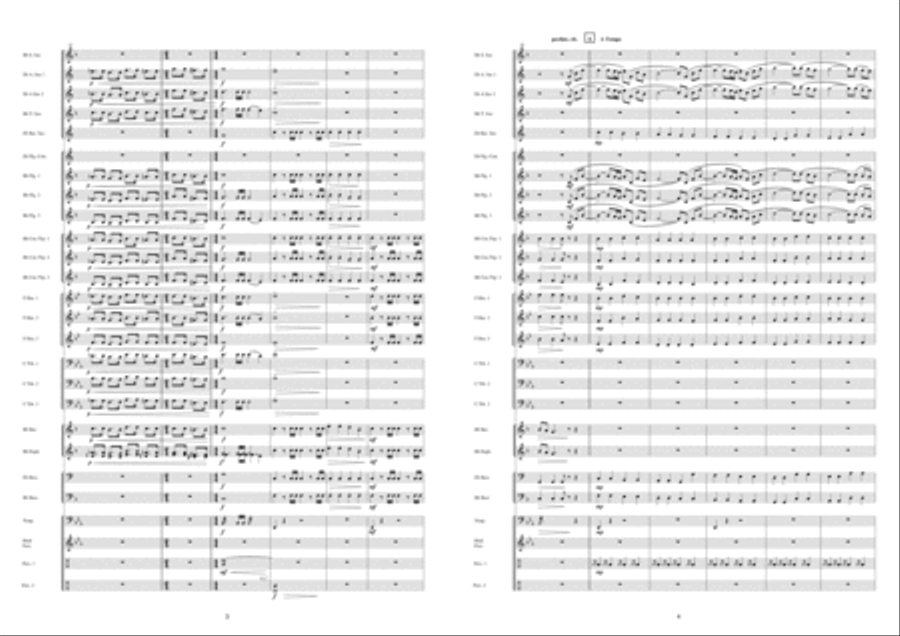 Saturnalia Fanfare Band scores gallery preview page 3