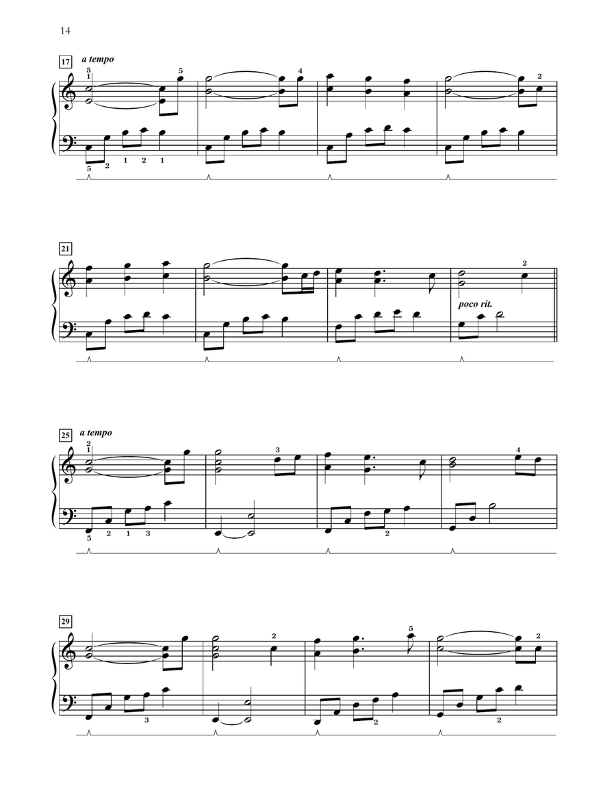 How Beautiful (arr. Carol Tornquist) Piano Solo scores gallery preview page 2
