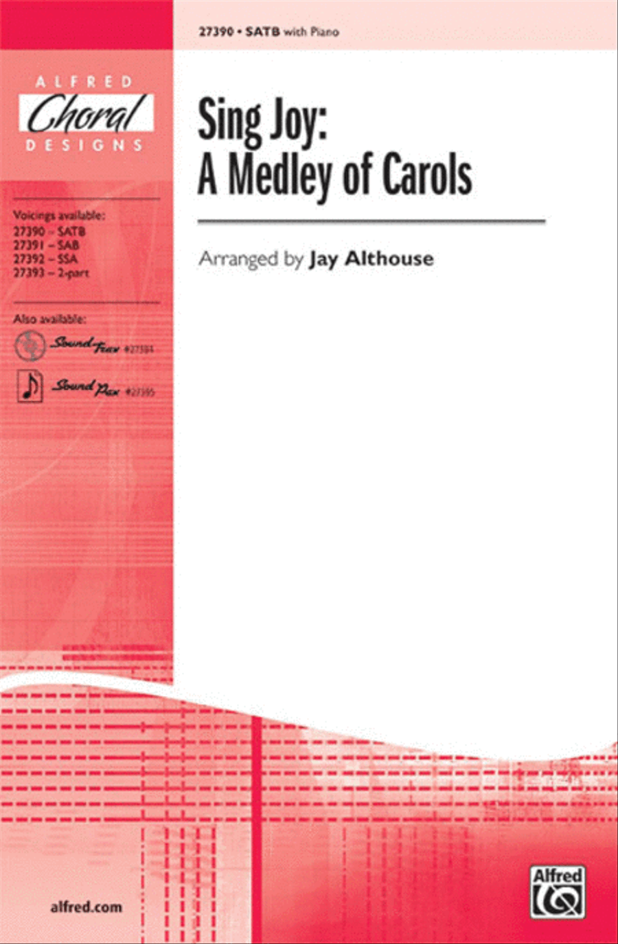 Sing Joy: A Medley of Carols 4-Part scores gallery preview page 1