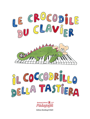 Book cover for The Keyboard Crocodile