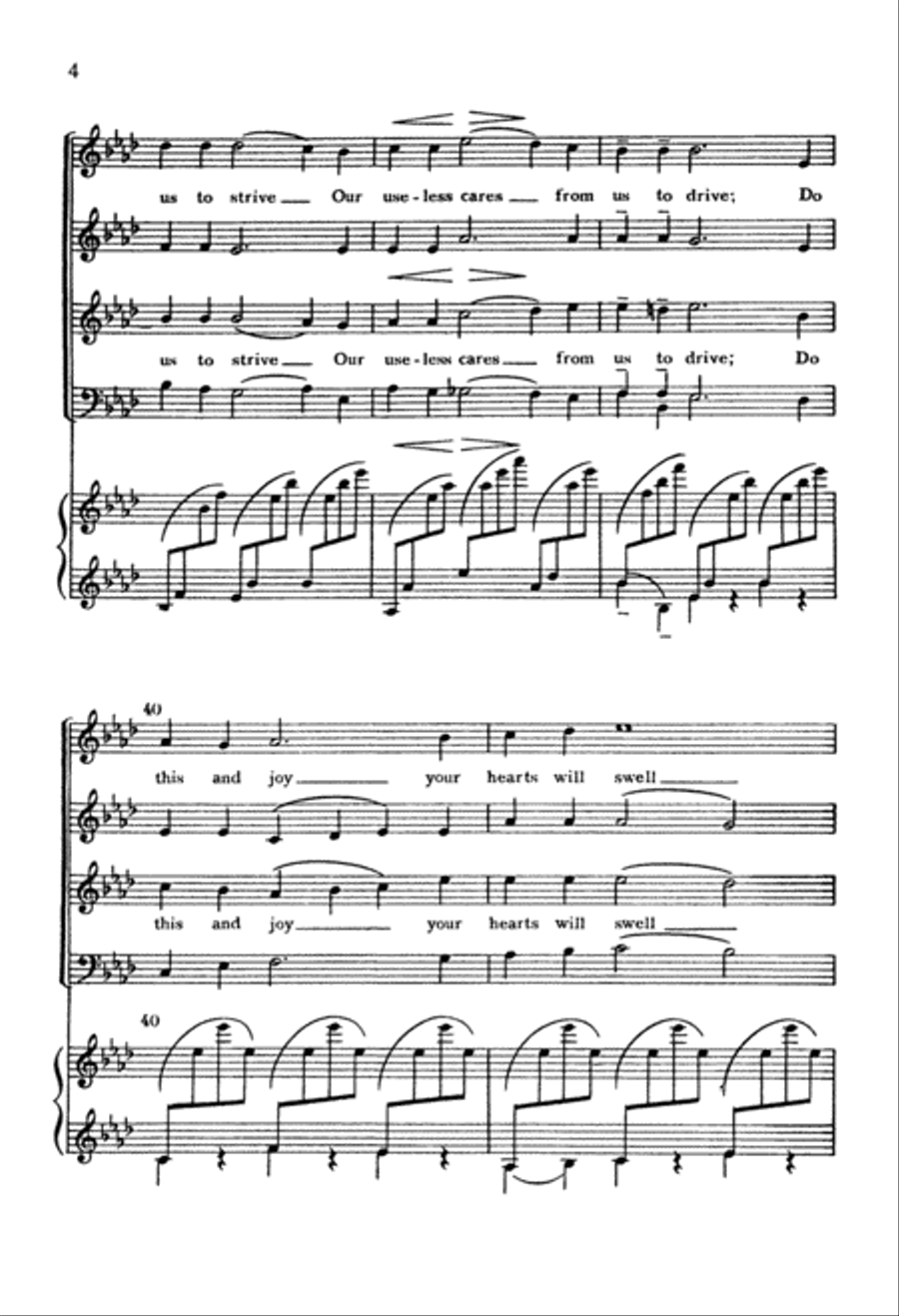 Come, Come Ye Saints 4-Part scores gallery preview page 21
