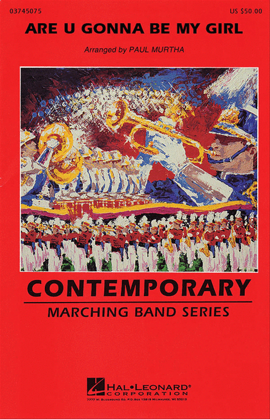 Are You Gonna Be My Girl Marching Band scores gallery preview page 1